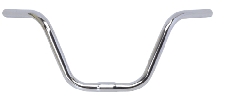 Steel or alloy city bike handlebar
