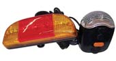 ELECTRIC HORN AND REAR LIGHT,8 SOUND 7 FLASH