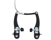 Resin with steel insert v-brake