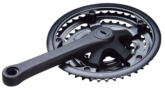 Triple steel chainring