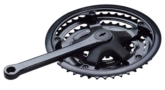 Triple steel chainwheel