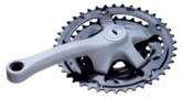 Triple steel chainwheel