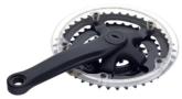 Triple steel chainwheel