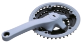 Triple steel chainwheel