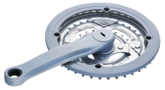 Triple steel chainwheel