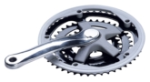 Triple steel chainwheel
