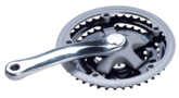 Triple steel chainwheel