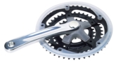Triple steel chainwheel