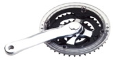 Triple steel chainwheel