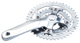Triple steel chainwheel