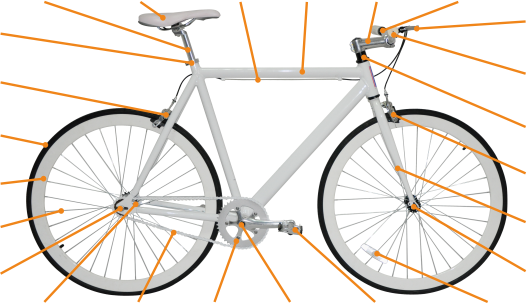 Fixed Gear Bike Accessories Sale - 1687091945