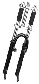 steel suspension fork