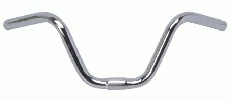 Steel or alloy city bike handlebar