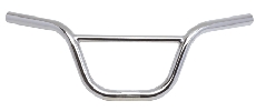 Steel or alloy bmx bike handlebar