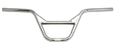 Steel or alloy bmx bike handlebar