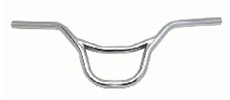 Steel or alloy bmx bike handlebar