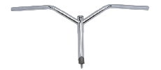 Steel or alloy bmx bike handlebar