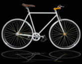 alloy fixed gear bike