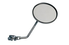 KF 3 Round Chrome Plated Handlebar Mirror