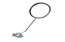 KF 3 Round Chrome Plated Handlebar Mirror