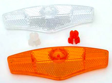 Bicycle wheel reflector