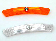 Bicycle wheel reflector